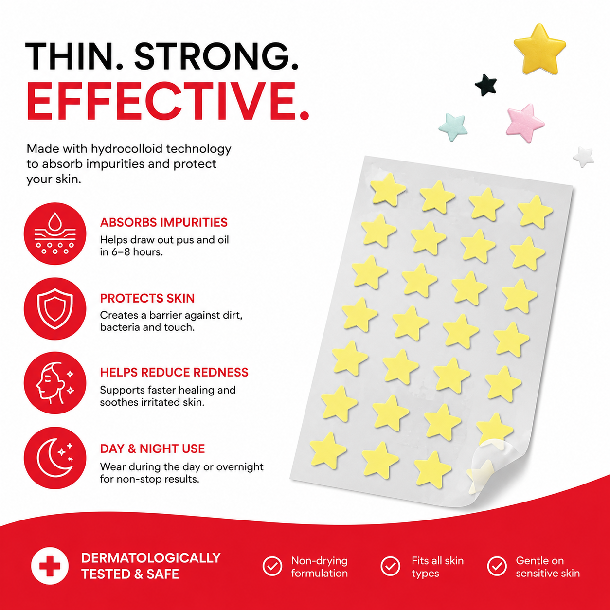Patchly Star Acne Patches