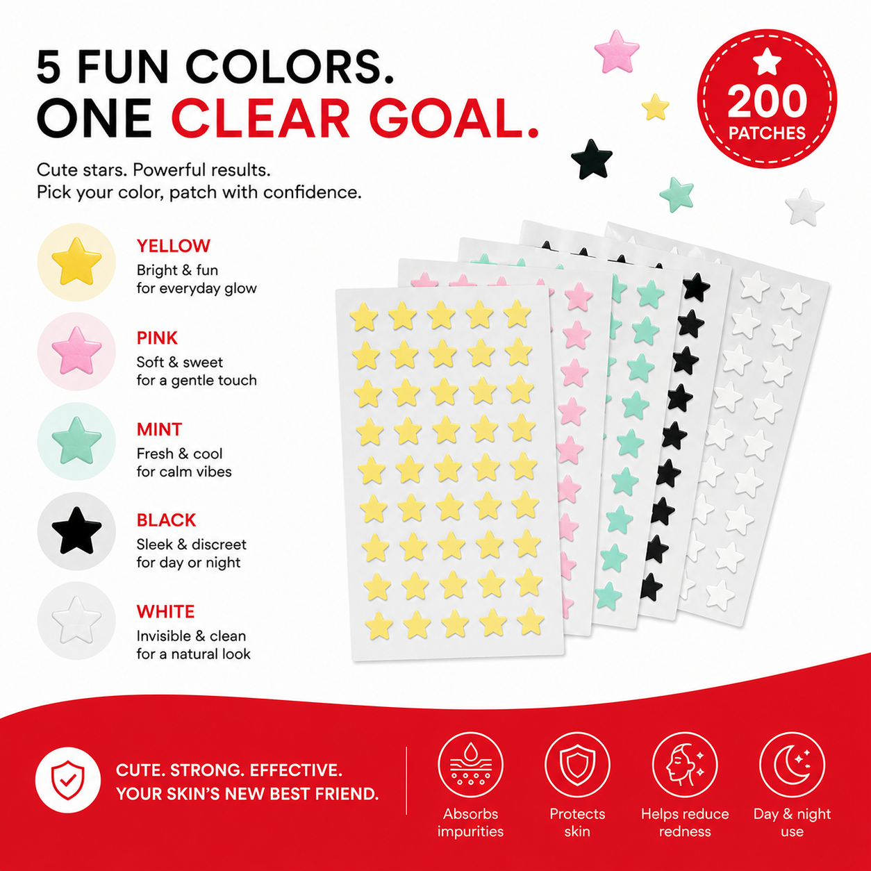 Patchly Star Acne Patches