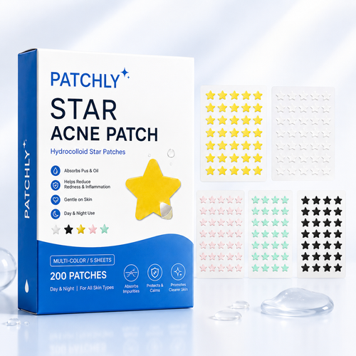 Patchly Star Acne Patches